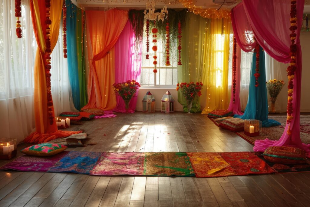 navratri interior decoration