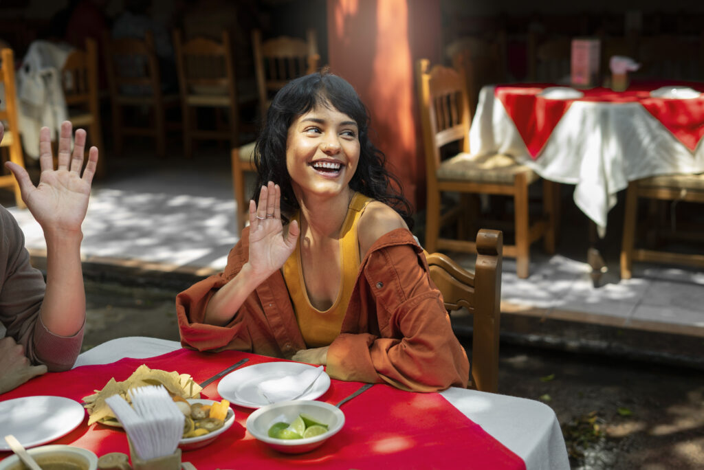 Why Some Traditional Events End Without Regret or Stress adults enjoying mexican food