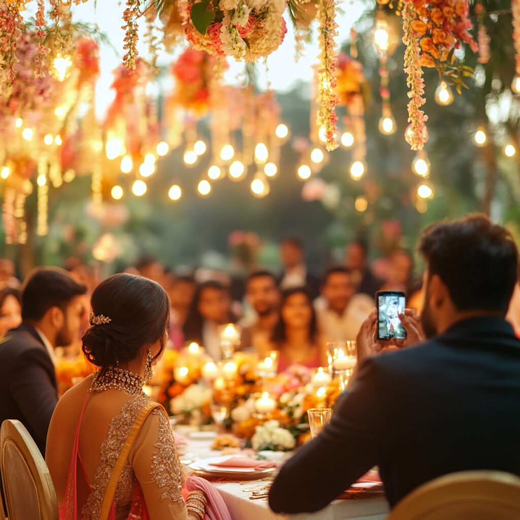 photographer capturing moments wedding celebration